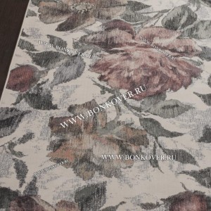 Бельгийский ковер из артшелка дизайн 104 Разноцветный